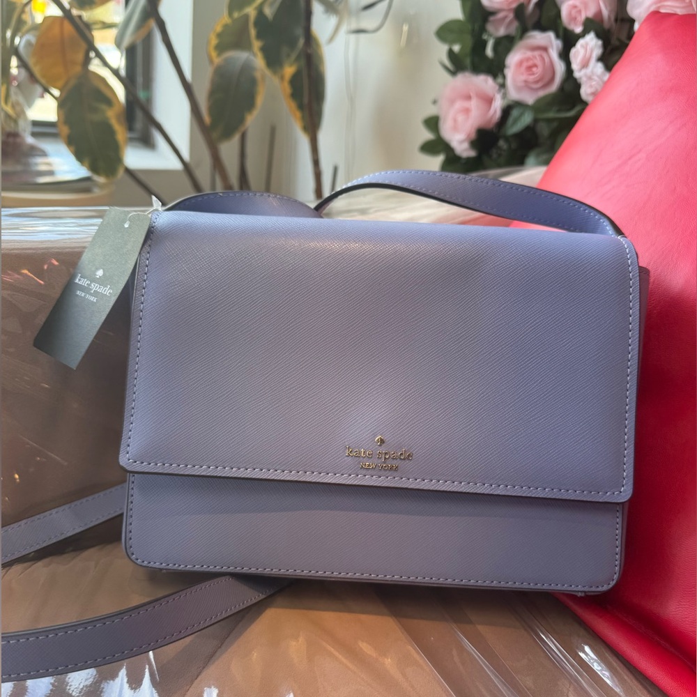 Kate Spade Genuine SAFFIANO Leather Classic Flap